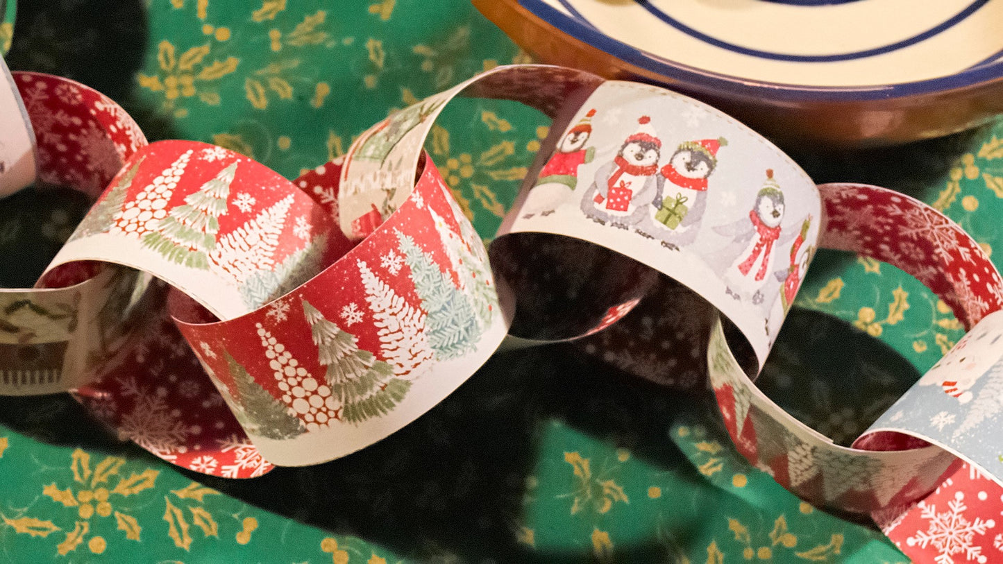 Giant Christmas Paper chains